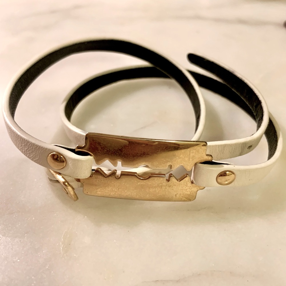 McQ by Alexander McQueen Leather Bracelet
